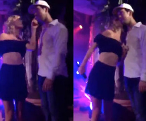 Vắng Tom, Taylor Swift bị bắt gặp hôn thiếu gia dầu mỏ giữa đêm tiệc