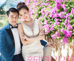Chu Hiếu Thiên khoe ảnh cưới đẹp lãng mạn