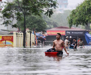 Miền Bắc sắp mưa to, Hà Nội khả năng ngập úng