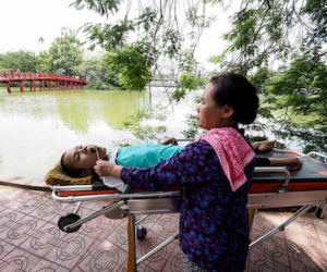 Chàng trai hi vọng là người đầu tiên được ghép đầu tại Việt Nam