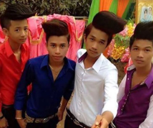 Mái tóc độc đáo của 4 chàng trai Việt lên mạng nước ngoài