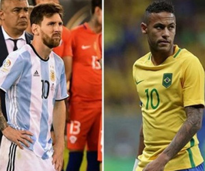 Neymar giã từ sự nghiệp quốc tế giống như Messi?