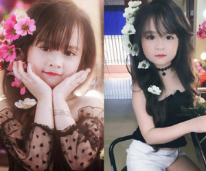 Bé gái Tuyên Quang 6 tuổi xinh đẹp như "thiên thần trong truyện tranh"