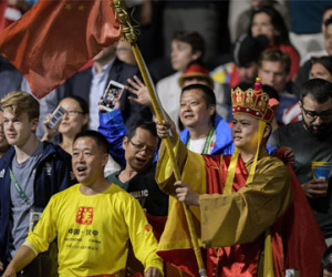 "Đường Tăng" cổ vũ VĐV Trung Quốc ở Olympic 2016