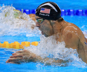Phelps giành HC vàng thứ tư ở Olympic 2016
