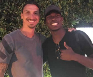Pogba đặt biệt danh "Thần sấm" cho Ibrahimovic