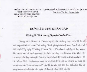 Bị truy thu thuế khủng: 9 DN truyền hình kêu cứu lên Thủ tướng