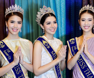 Hoa hậu, á hậu Thái Lan rạng rỡ ở sự kiện tại Việt Nam