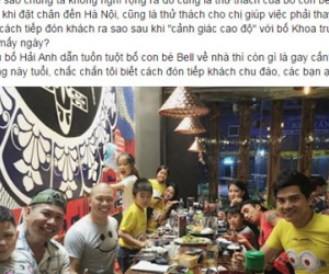 Diễn viên Hải Anh có cư xử vô tâm ở Bố ơi mình đi đâu thế?