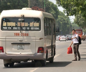 Hà Nội sẽ lắp camera giám sát xe đón khách dọc đường