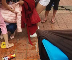 Xác minh thông tin "Mẹ mải bắt Pokemon để con rớt xuống hồ"