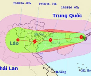 Bão số 3 càng vào gần bờ càng mạnh