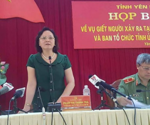 Công bố Lễ viếng và lễ truy điệu hai lãnh đạo tỉnh Yên Bái
