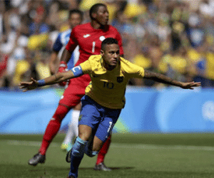 Neymar phá kỷ lục ghi bàn nhanh tại Olympic