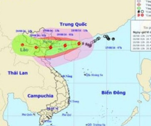 Tin bão khẩn cấp: Bão số 3 đang di chuyển 90-100km/h vào nước ta