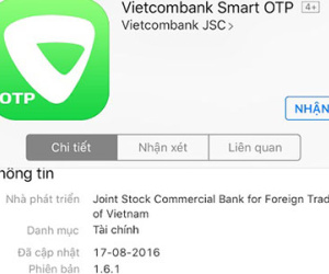 Vietcombank âm thầm cập nhật liên tiếp Smart OTP trên di động