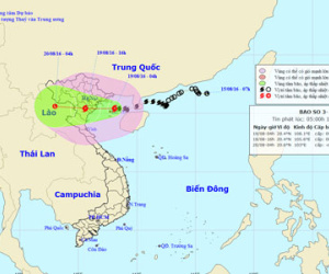 Bão số 3: Sắp vào Hải Phòng, Ninh Bình sóng cao 6m cảnh báo lũ quét
