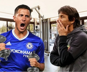 Conte lệnh cho Hazard phải tăng cân!