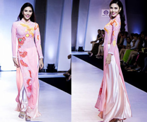 Lan Khuê trở lại sàn catwalk sau nhiều tháng vắng bóng