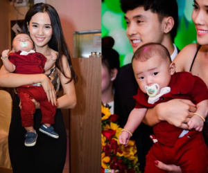 Ưng Hoàng Phúc ra mắt con trai trong tiệc sinh nhật