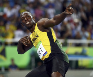 Usain Bolt giành HCV thứ 9 ở Olympic