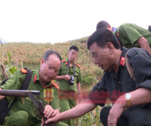 Cuộc đấu súng nghẹt thở với nhóm đối tượng vận chuyển 20 bánh heroin