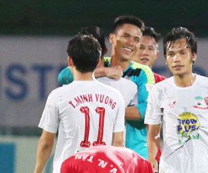HAGL thắng trận thứ tư liên tiếp ở V-League