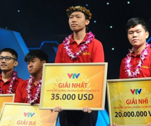 Hồ Đắc Thanh Chương vô địch Đường lên đỉnh Olympia 2016