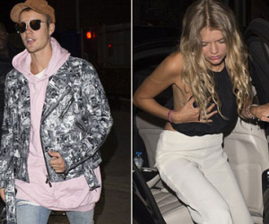 Justin Bieber đi chơi với người mẫu sexy trong khi vắng bạn gái