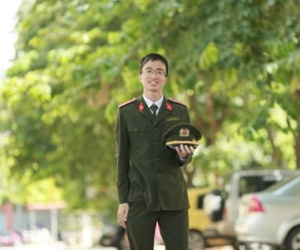 Nam sinh Học viên An ninh duy nhất được phong hàm trung uý