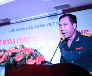 Hoàng Xuân Vinh muốn xây trường bắn hiện đại ở Việt Nam