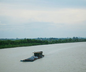 Phát hiện một phần tử thi đang phân hủy mạnh bên bờ sông