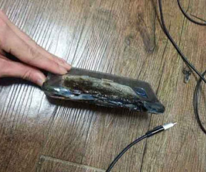 Galaxy Note 7 phát nổ khi sạc pin?