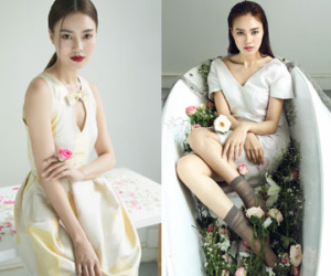 Ninh Dương Lan Ngọc yêu kiều với đầm mùa hạ