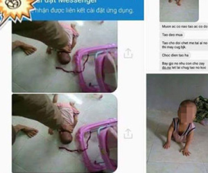 Sự thật vụ chồng đăng ảnh "bỏ đói, giẫm chân lên đầu con" gây phẫn nộ dân mạng