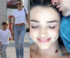 Miranda Kerr hạnh phúc bên bồ tỷ phú và con trai
