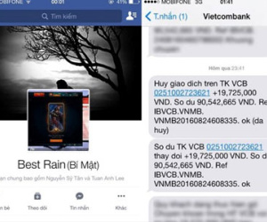Khách hàng Vietcombank mất 40 triệu đồng vì Mobile Banking
