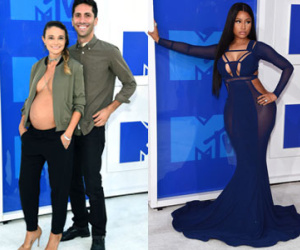 Sao nữ mang bầu bán nude làm lu mờ cả dàn siêu sao trên thảm đỏ MTV VMAs 2016