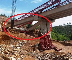 Sập 3 dầm cầu trên dự án cao tốc La Sơn-Túy Loan do lỗi của nhà thầu