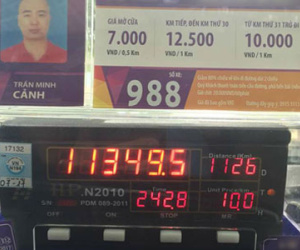 11 triệu đồng và chuyến taxi đường dài lạ nhất từ Hà Nội