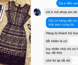 Mua váy online đòi đến tận nơi xem hàng, cô gái trẻ bị chủ shop lôi đủ thứ "trên trời dưới biển" ra "diễn thuyết"