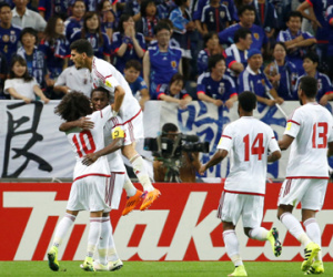 Nhật thua UAE trên sân nhà ở vòng loại World Cup 2018