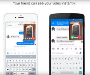 Facebook Messenger bổ sung tính năng live video