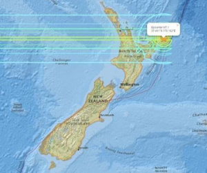 Xuất hiện sóng thần sau động đất 7,1 độ Richter ở New Zealand