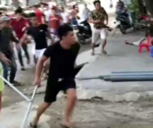 Truy bắt nhóm côn đồ cầm dao đi đòi nợ chém hai người thương vong