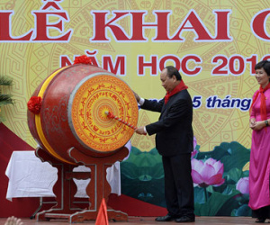 Bài phát biểu xúc động của Thủ tướng trong ngày khai giảng