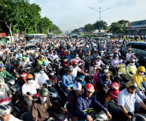 Đường Sài Gòn kẹt cứng ngày đầu đi làm sau kỳ nghỉ lễ
