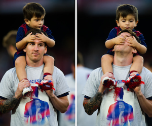 Con trai của Messi không muốn nối nghiệp cha