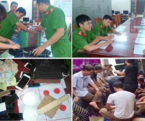 Phá sới bạc liên tỉnh trên... xe khách tháo ghế