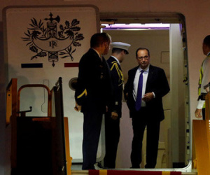 Tổng thống Pháp Hollande đến Hà Nội